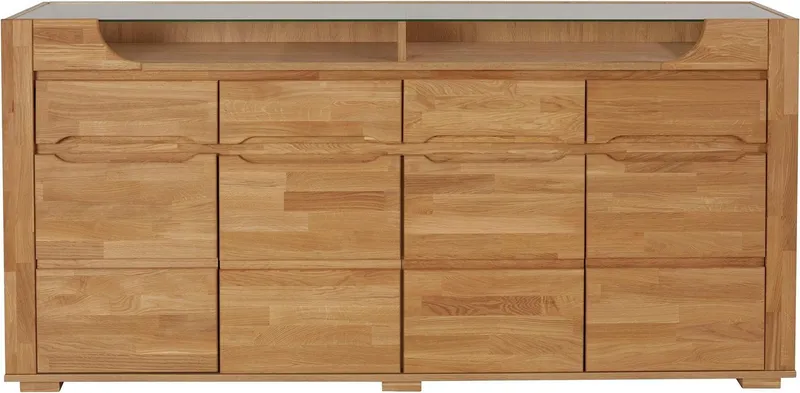 OTTO home Sideboard Denis, Breite 200 cm, Braun, – Produktbild 3 von 8
