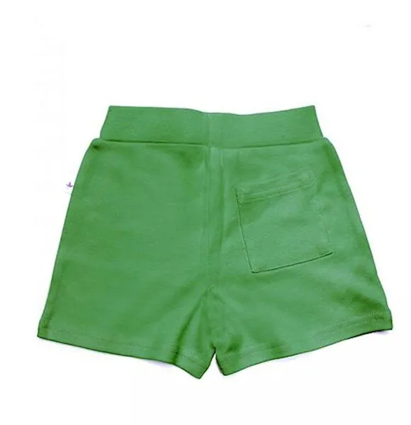 Leela Cotton 1er oder 2er Pack Baby und Kinder Short aus 100% Bio-Baumwolle Leela Cotton (2020), Waldgrün, – Produktbild 1 von 3