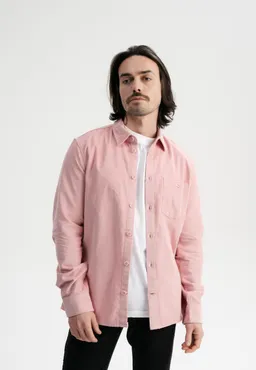 MELA MELA Herren vegan Hemd Kord Nimit Rose Pink – Produktbild 1 von 1