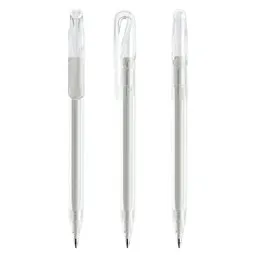 prodir prodir® Drehkugelschreiber DS1 TFF Twist, blaue Mine, klar – Produktbild 1 von 1