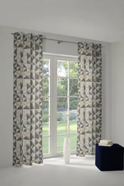Nature by Adam Nature by Adam Vorhang aus 100% Bio-Baumwolle - Made in Germany - Bio Bel, Schwarz, – Produktbild 7 von 7