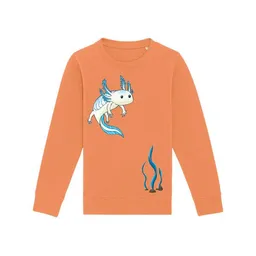 Spangeltangel Spangeltangel Kinder-Sweatshirt "Axolotl" – Produktbild 1 von 1
