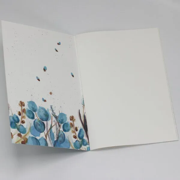 Fines Papeterie Fines Papeterie Notizheft Din A5 mit handgezeichneten Motiven aus Naturpapier – Produktbild 8 von 8