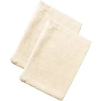 Living Crafts LIVING CRAFTS - Home Waschhandschuh, 2er-Pack - Beige (100% Bio-Baumwolle), Nachhaltige Mode, Bio Bekleidung – Produktbild 1 von 1