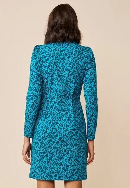 LANA Organic LANA Organic Kleid, Modell Kornelia, Jelena deep ocean, – Produktbild 3 von 4