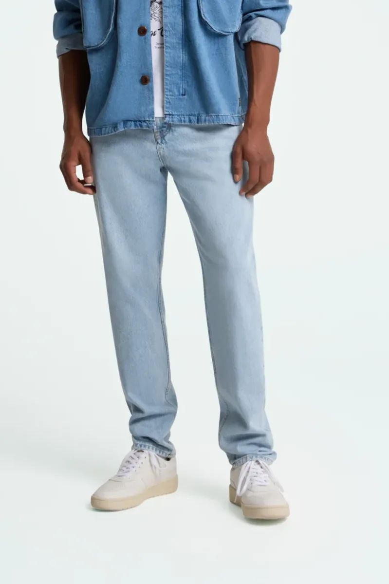 Kings Of Indigo Kings of Indigo Herren vegan Jeans Sushan Reef Super Light Washed Blue, Hellblau, – Produktbild 2 von 2