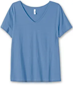 sheego T-Shirt mittelblau – Produktbild 1 von 1