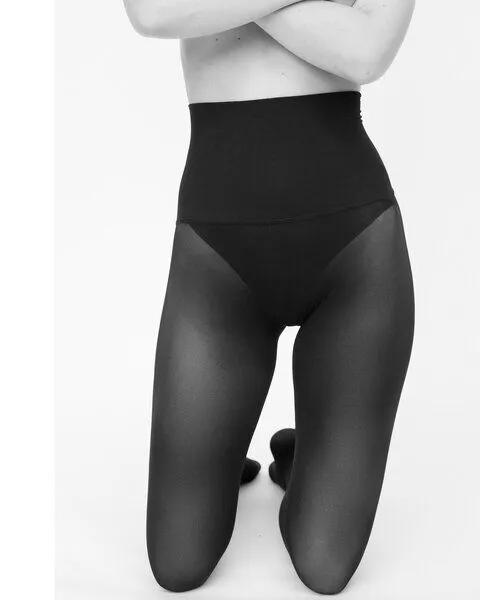 Swedish Stockings Swedish Stockings HANNA Strumpfhose 40 DEN schwarz, Schwarz, – Produktbild 2 von 3