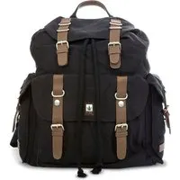 Pure PURE HF-0016 Großer Hanf-Rucksack mit 3 Außenfächern, Schwarz, – Produktbild 1 von 1