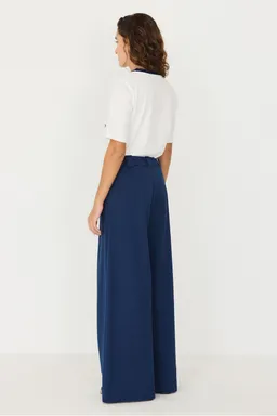 SKFK SKFK Damen vegan Palazzo-Hose Nia Blue – Produktbild 1 von 1