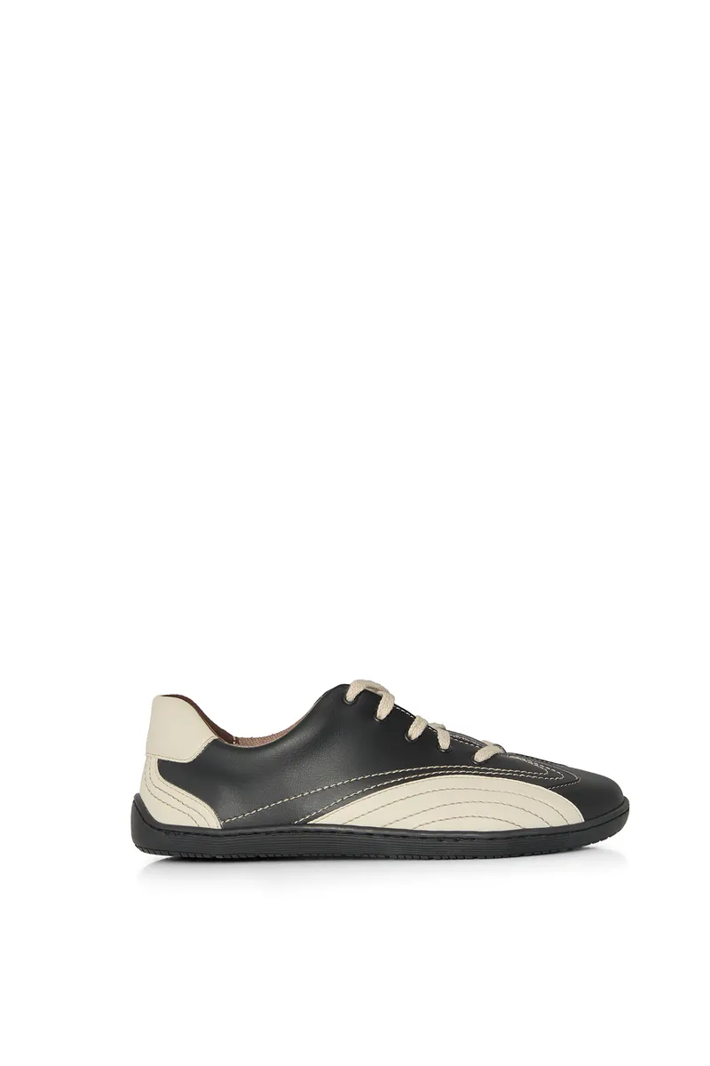 AGAZI AGAZI Damen vegan Schuhe Barefoot Bare 1 Penguin Weiß, Schwarz, – Produktbild 1 von 2