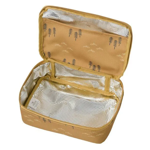 Fresk Kühltasche für Kinder – 24 × 15 × 7 cm, passend für die Fresk Lunchbox, Woods spruce yellow, – Produktbild 2 von 3