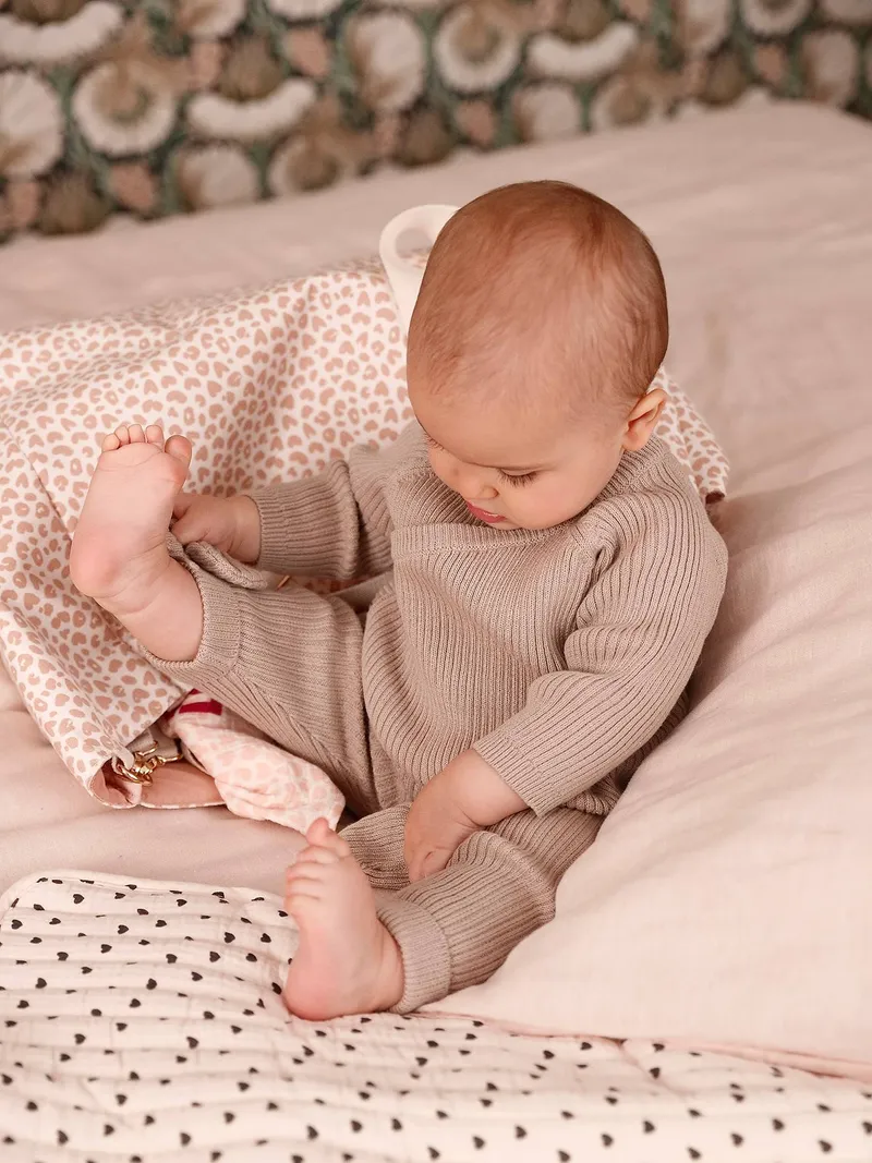 Vertbaudet Baby Set, Beige, – Produktbild 2 von 3