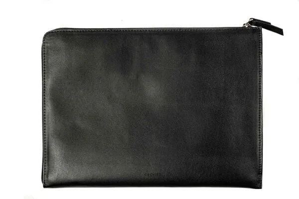 GREVIRO GREVIRO Laptop & Device Tasche aus Kaktusleder (vegan) - für MacBook, iPad, Surface, Galaxy & HP EliteBook bis 14", Schwarz, – Produktbild 1 von 4