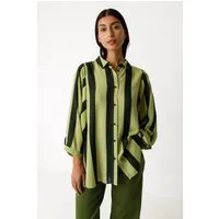 SKFK SKFK Damen vegan Shirt Katrin Grün – Produktbild 1 von 1