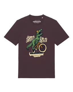 watapparel watapparel T-Shirt Unisex T-Rex Fahrrad – Produktbild 1 von 1
