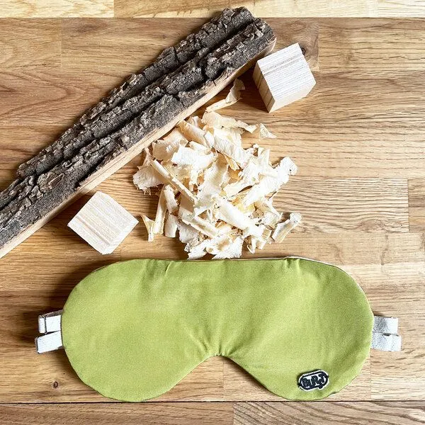 Burst Burst Schlafmaske wahlweise mit Lavendel, Zirbenholz oder Rosenblütenblätter, Lila, – Produktbild 6 von 8