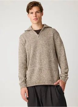 KnowledgeCotton Apparel KnowledgeCotton Apparel Strick-Pullover TROYER aus Bio-Baumwolle – Produktbild 1 von 1