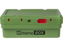 Memo memo Stapel Box aus Recyclingkunststoff grün, Gr. S - ohne ETIKETT – Produktbild 1 von 1