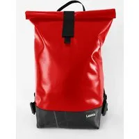 Leonca Leonca Rollrucksack aus LKW-Plane in 11 Farben/3 Größen, Rot, – Produktbild 1 von 1
