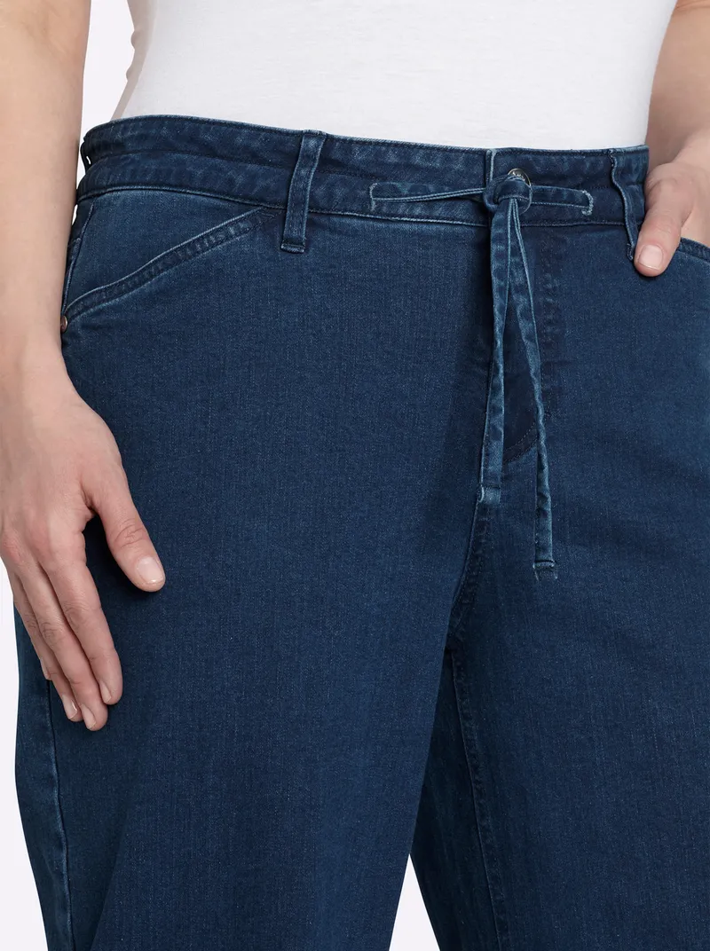 sheego Jeans blue-stone-washed, Blue-stone-washed, – Produktbild 2 von 2