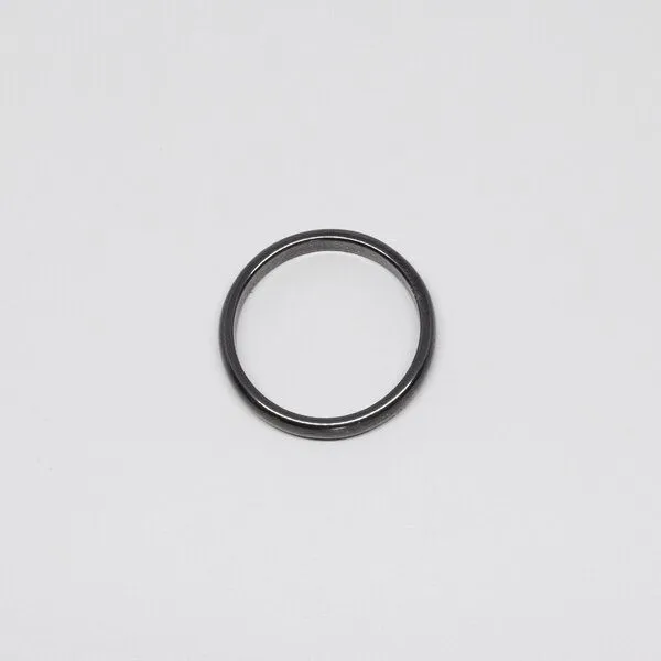 fejn jewelry fejn jewelry Ring zirconia Keramikring, Charcoal black, – Produktbild 1 von 3