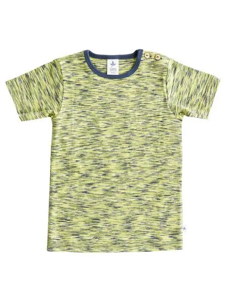 Leela Cotton Leela Cotton Baby/Kinder Kurzarmshirt Bio-Baumwolle, Wiese, – Produktbild 1 von 2