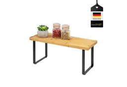 bremermann Küchenregal Gewürzregal, aus Bambus und Metall, ca. 36 cm breit – Produktbild 1 von 1