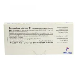 Weleda Rosmarinus D4 Ampullen – Produktbild 1 von 1