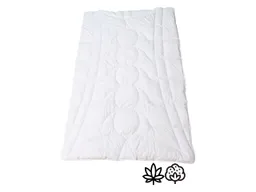 Steppdecke "Kontur Leicht" 200 x 220 cm, mit Baumwoll-/Hanffüllung 1.320 g – Produktbild 1 von 1