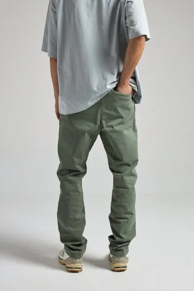 Trendsplant Trendsplant Ecodye Cotton Climber Pant Menthol, Oliv, – Produktbild 3 von 4
