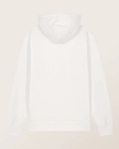 THE FACE OF ELEMENTS The Face of Elements Peak - Regular Fit Hoodie aus 100% Bio-Baumwolle, Off white (weiß), – Produktbild 4 von 4