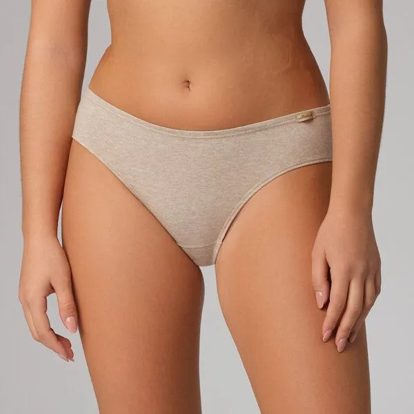 comazo|earth comazo|earth Fairtrade Basic Jazz-Pants | GOTS zertifiziert, Beige-melange, – Produktbild 1 von 4