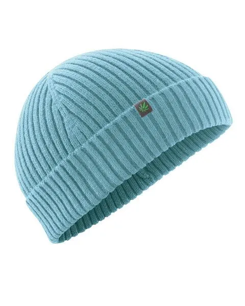 HempAge HempAge Damen / Herren Strickmütze Bio-Baumwolle/Hanf, Hellblau (wave), – Produktbild 1 von 1