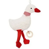 Efie Efie Spieluhr Gans rot, kbA (organic), Made in Germany – Produktbild 1 von 1