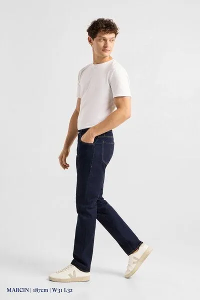 DAWN Herren Jeans DUSK Regular Straight DAWN Bio-Baumwolle, Blue, – Produktbild 8 von 8