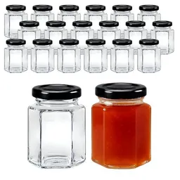 mikken mikken 20 kleine Marmeladengläser 110 ml Einmachgläser mit Schraubdeckel – Produktbild 1 von 1