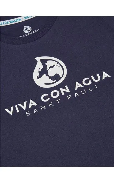 VIVA CON AGUA VIVA CON AGUA Kids T-Shirt LAUT, Dunkelblau, – Produktbild 2 von 2