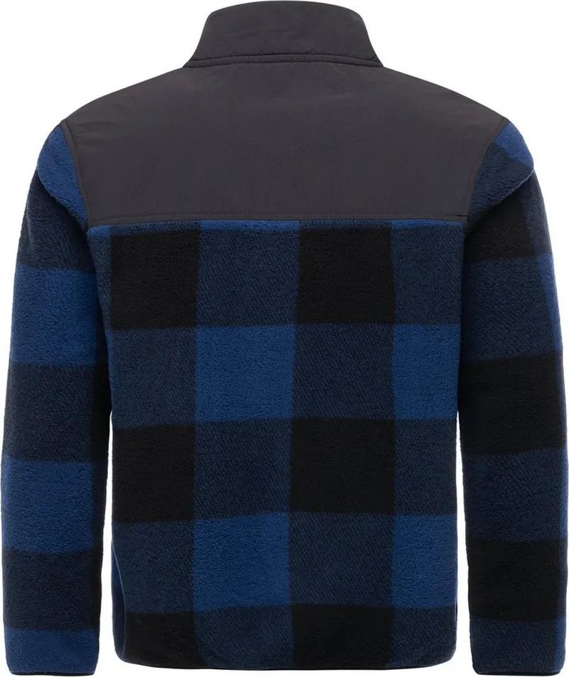 ragwear ragwear Plüschjacke Cherior Kuschelig weiche Herren Fleecejacke, Blau, – Produktbild 4 von 4