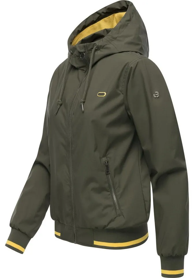 ragwear ragwear Funktionsjacke Oggie Sporty YOUMODO Wasserdichte und atmungsaktive Übergangsjacke, Grün, – Produktbild 3 von 5