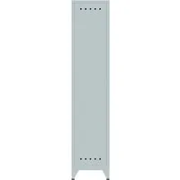 Bisley BISLEY Spind "Fern Locker" Hutboden und Kleiderstange, B38xT51xH180cm, lichtgrau – Produktbild 1 von 1