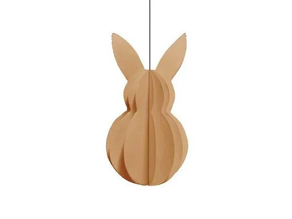 renna deluxe renna deluxe Osterdeko zum Aufhängen handgefertigt, Braun, – Produktbild 1 von 5