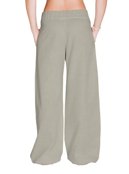 SCHAZAD Leinenhose DELIGHT von SCHAZAD, Oliv, – Produktbild 4 von 4