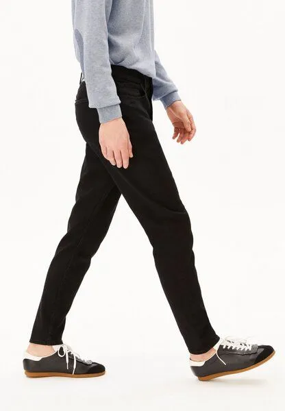 ARMEDANGELS ARMEDANGELS AARJO TARPA Herren Tapered Fit Jeans, Rinse black, – Produktbild 3 von 3
