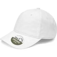 Brain Waves Basecap Organic Cotton Brain Waves 6 - Panel Cap Kappe, Weiß, – Produktbild 1 von 1