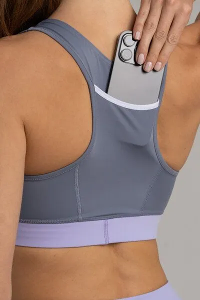 Bodyguard Bodyguard Sports Bra - Lagonisi, Grau, – Produktbild 4 von 4