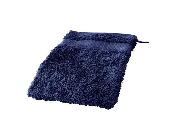 Cotonea Cotonea Bio Frottier-Waschhandschuh, Azurblau (blau), – Produktbild 2 von 3