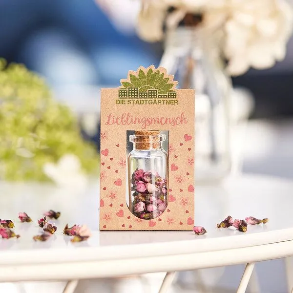 Die Stadtgärtner Die Stadtgärtner Getrocknete Blüten im Glas | Kreatives Geschenk für Lieblingsmenschen – Produktbild 3 von 4