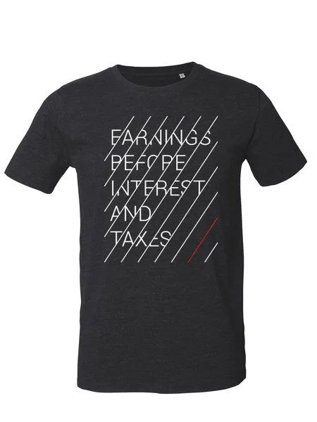 UNIPOLAR UNIPOLAR BWL T-Shirt Modell: EBIT, Heather black denim, – Produktbild 1 von 2