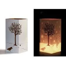 designimdorf designimdorf 3 Windlichtschirme - ZAUBERLICHT - Wintermotive – Produktbild 1 von 1